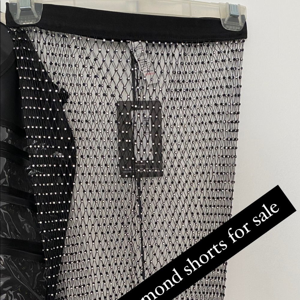 Diamond Shorts never worn one size only